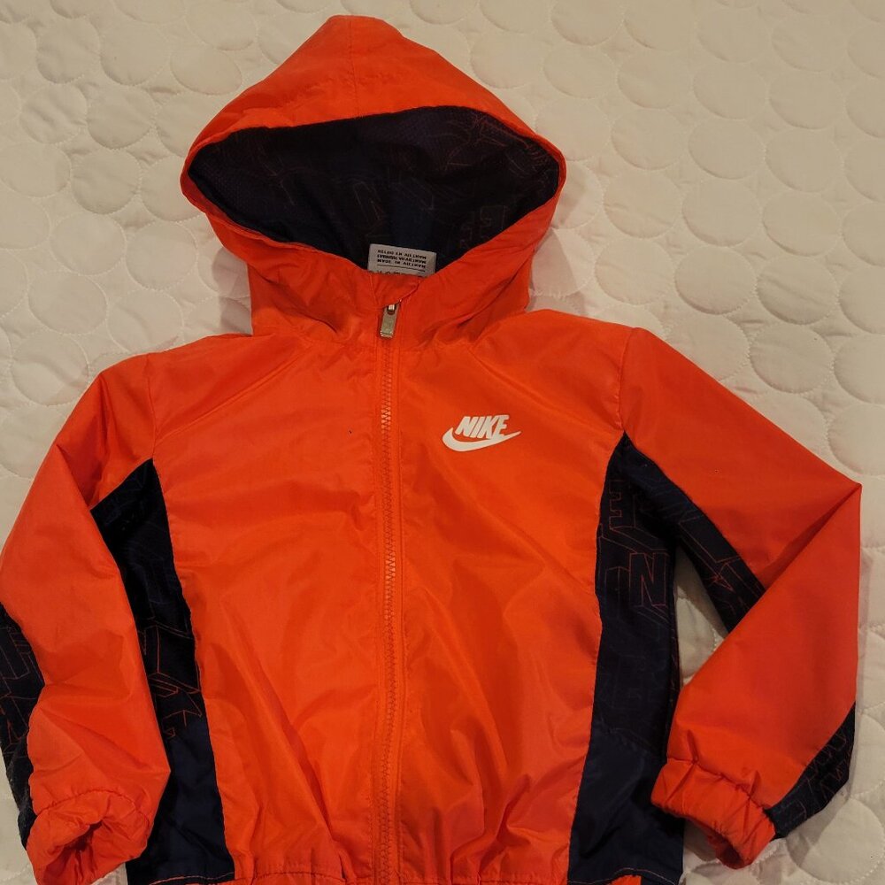 Nike toddler 3T boys jacket windbreaker "Just Do It"